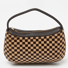 Louis Vuitton: Коричневая сумка 