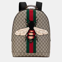 Gucci: Коричневый рюкзак  GG Supreme