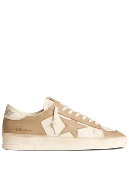 Golden Goose: Бежевые кроссовки  Stardan
