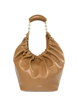 LOEWE: Коричневая сумка 
