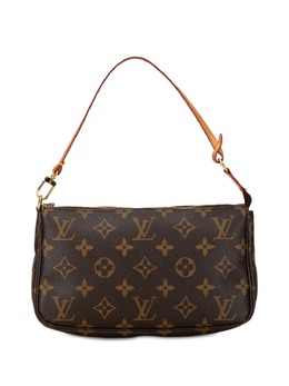 Louis Vuitton Pre-Owned: Коричневая сумка