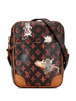 Louis Vuitton Pre-Owned: Чёрная сумка через плечо 