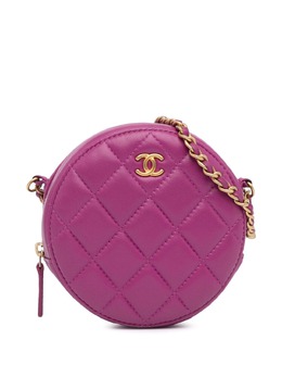 CHANEL Pre-Owned: Розовый клатч 