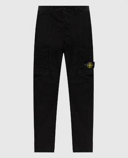 Stone Island: Чёрные брюки 