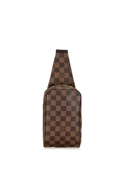 Louis Vuitton Pre-Owned: Коричневая сумка через плечо 