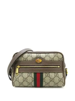 Gucci Pre-Owned: Коричневая сумка через плечо