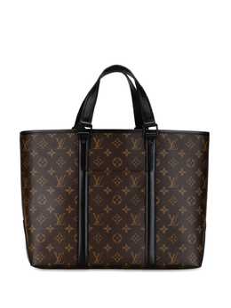 Louis Vuitton Pre-Owned: Коричневая сумка-шоппер 