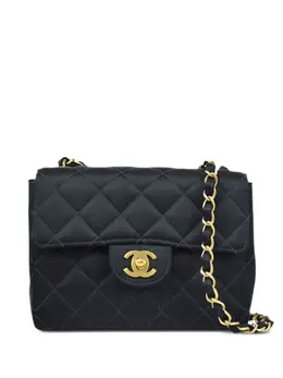 CHANEL Pre-Owned: Чёрная сумка 