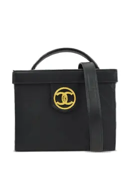CHANEL Pre-Owned: Чёрная сумка 