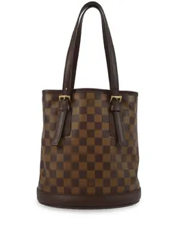 Louis Vuitton Pre-Owned: Коричневая сумка-шоппер