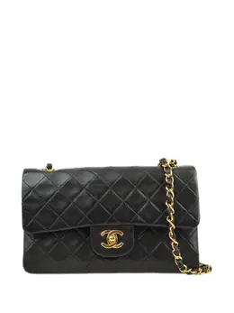 CHANEL Pre-Owned: Чёрная сумка 