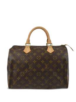 Louis Vuitton Pre-Owned: Коричневая сумка 