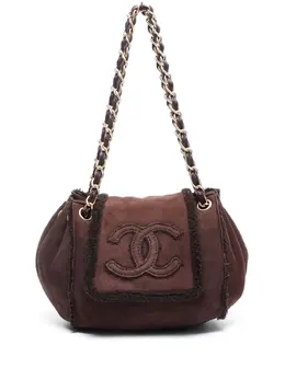 CHANEL Pre-Owned: Коричневая сумка 