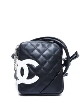 CHANEL Pre-Owned: Чёрная сумка 