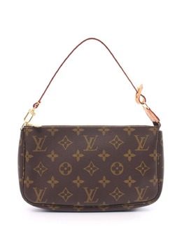 Louis Vuitton Pre-Owned: Коричневый клатч