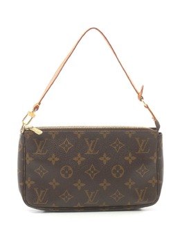 Louis Vuitton Pre-Owned: Коричневый клатч 