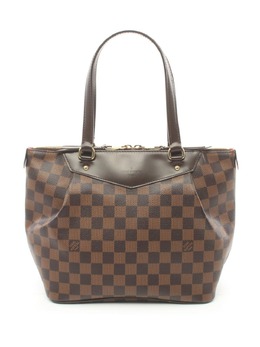 Louis Vuitton Pre-Owned: Коричневая сумка-шоппер