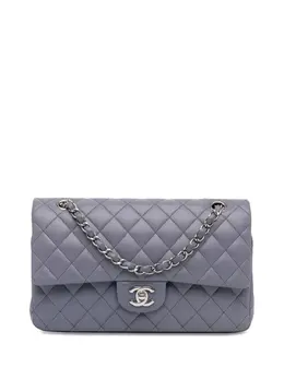 CHANEL Pre-Owned: Фиолетовая сумка 