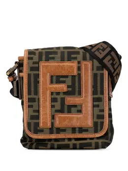 Fendi Pre-Owned: Коричневая сумка через плечо 