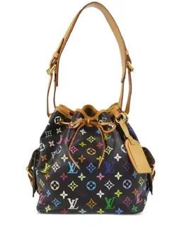 Louis Vuitton Pre-Owned: Чёрная сумка 