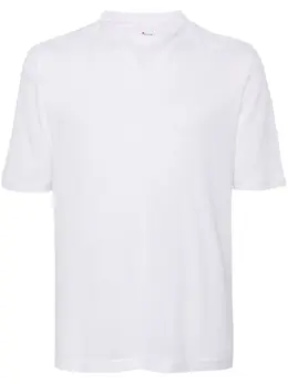 Kiton: Белая футболка 