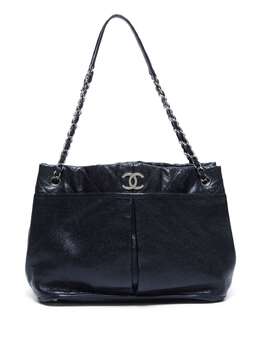 CHANEL Pre-Owned: Чёрная сумка 