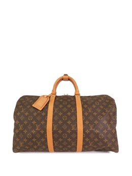 Louis Vuitton Pre-Owned: Коричневая сумка