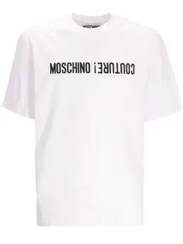 Moschino: Футболка с принтом 