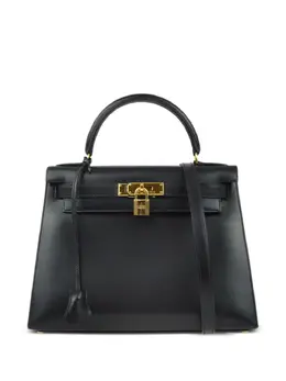 Hermès Pre-Owned: Чёрная сумка 