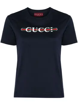 Gucci: Футболка с принтом 