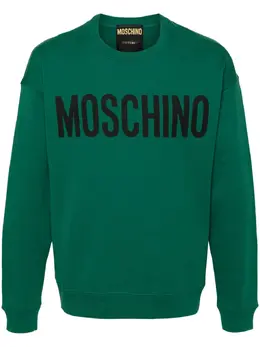 Moschino: Свитшот с принтом 