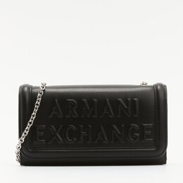 Armani Exchange: Чёрный клатч