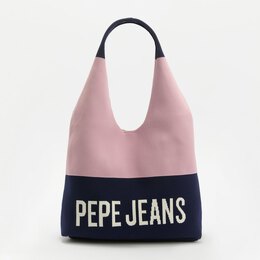 Pepe Jeans: Светлая сумка 