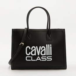 Cavalli Class: Чёрная спортивная сумка 