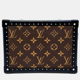 Louis Vuitton: Коричневая сумка через плечо 