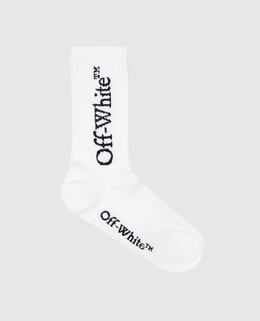 Off-White: Белые носки 