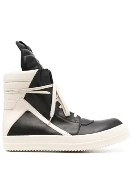 Rick Owens: Чёрные кроссовки  Geobasket