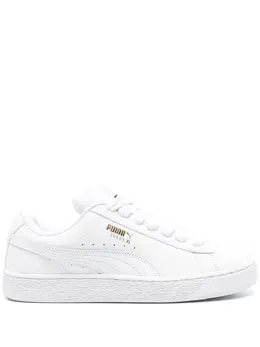 PUMA: Белые кроссовки  Suede
