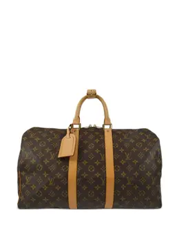 Louis Vuitton Pre-Owned: Коричневая сумка 