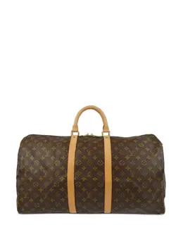 Louis Vuitton Pre-Owned: Коричневая сумка 