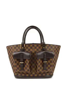 Louis Vuitton Pre-Owned: Коричневая сумка-шоппер 