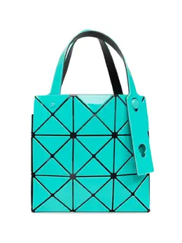 Bao Bao Issey Miyake: Зелёная сумка-шоппер 