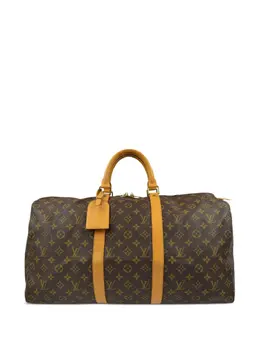 Louis Vuitton Pre-Owned: Коричневая сумка 