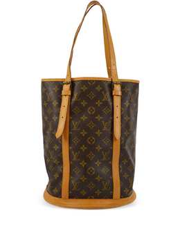 Louis Vuitton Pre-Owned: Коричневая сумка-шоппер