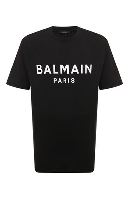 Balmain: Хлопковая футболка 