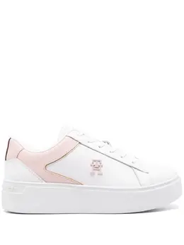 Tommy Hilfiger: Белые кроссовки 