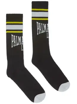 Palm Angels: Чёрные носки 
