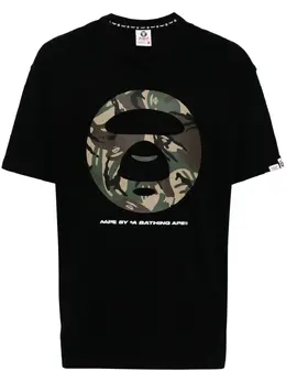 AAPE BY *A BATHING APE®: Футболка с принтом 