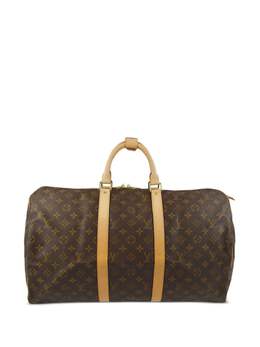 Louis Vuitton Pre-Owned: Коричневая сумка 