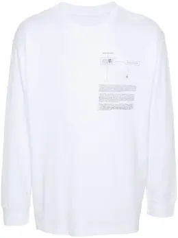 MM6 Maison Margiela: Хлопковая футболка 